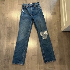 Abercrombie & Fitch 90's straight ultra high rise